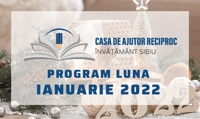 Program Luna Ianuarie 2022